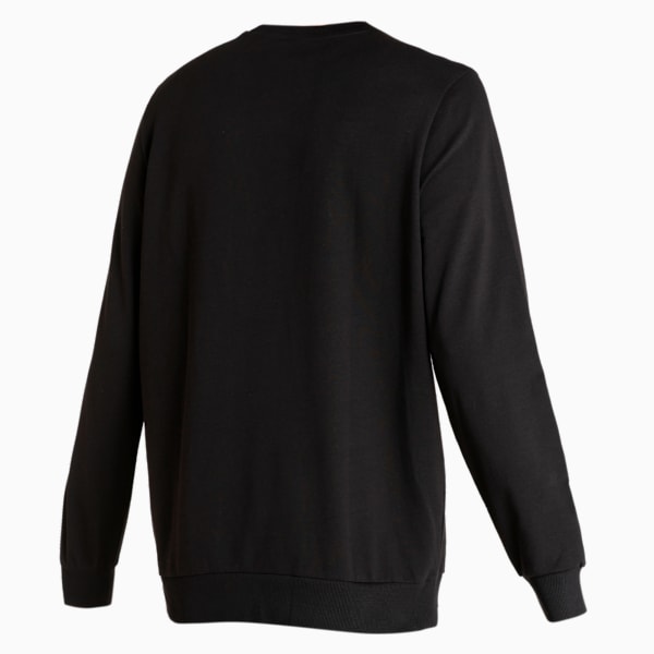 Graphic Men's Regular Fit Sweatshirt, Puma Black, extralarge-IND