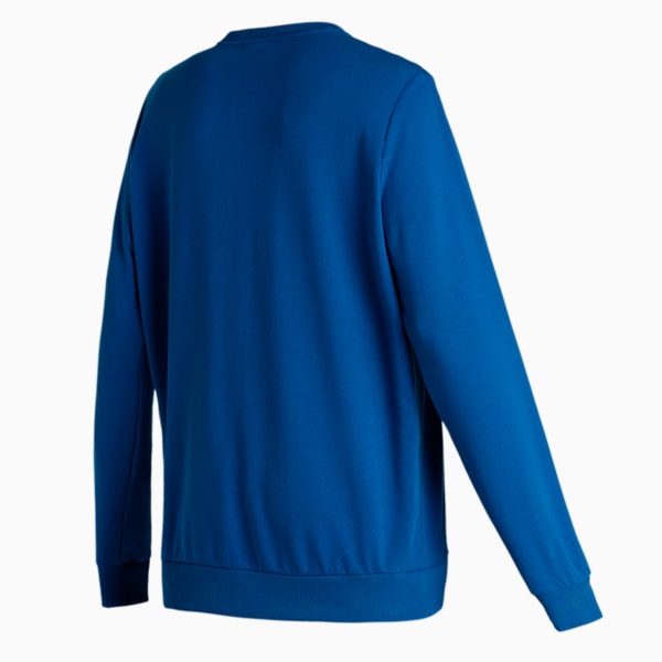 PUMA Graphic Men's Regular Fit Sweatshirt, Blazing Blue, extralarge-IND