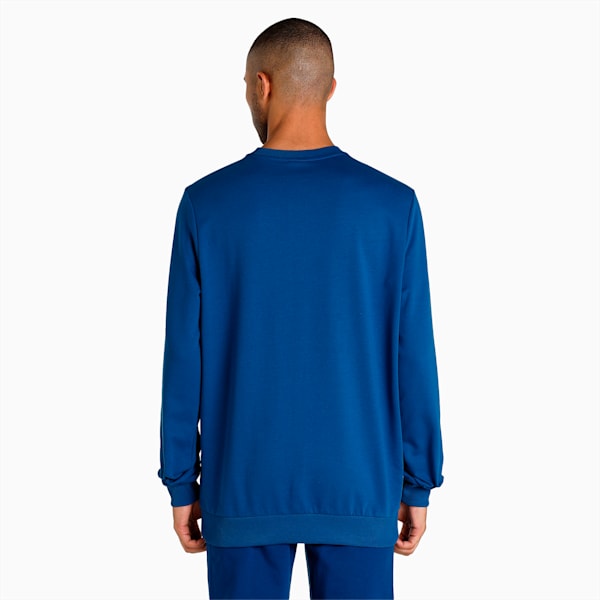 Graphic Men's Regular Fit Sweatshirt, Blazing Blue, extralarge-IND