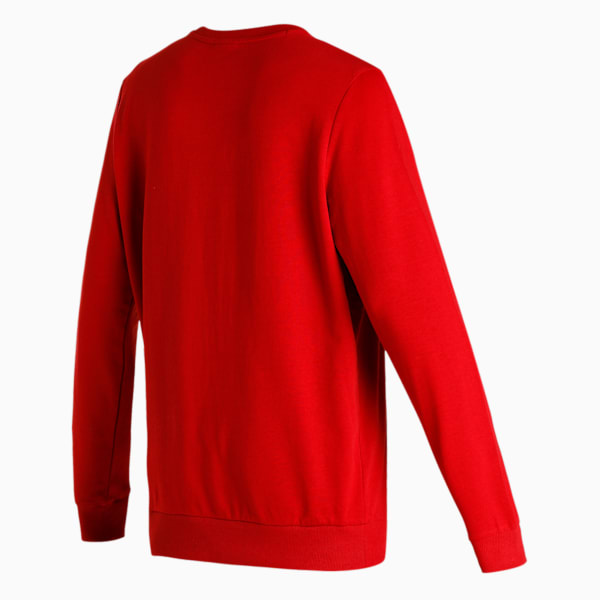Graphic Men's Regular Fit Sweatshirt, Intense Red, extralarge-IND