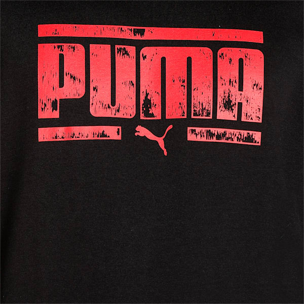 PUMA Graphic Crew Men's Sweat Shirt, Puma Black