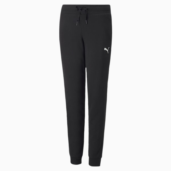 Modern Sports Youth Regular Fit Pants, Puma Black, extralarge-IND