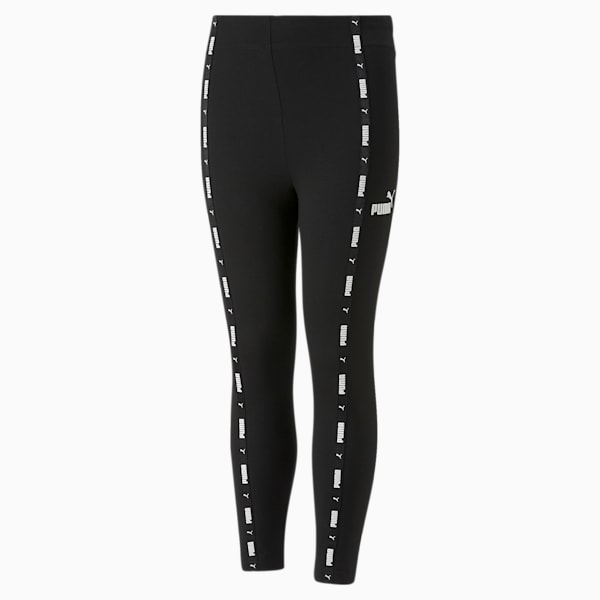 Power Tape Leggings Youth, Puma Black, extralarge-IND