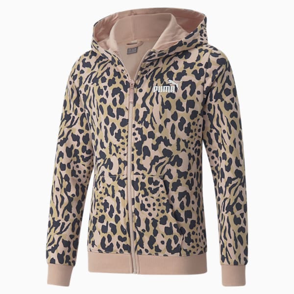 Leopard print puma hoodie shop