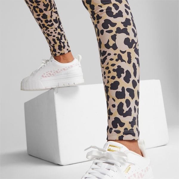 Alpha Printed Leggings Youth, Rose Quartz, extralarge-IND
