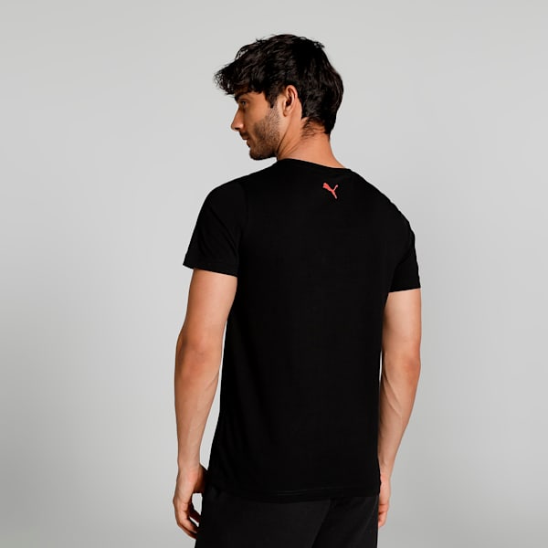Shaded Cat Men's Slim Fit T-Shirt, PUMA Black-grenadine, extralarge-IND