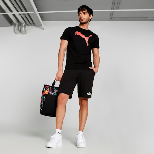 Shaded Cat Men's Slim Fit T-Shirt, PUMA Black-grenadine, extralarge-IND