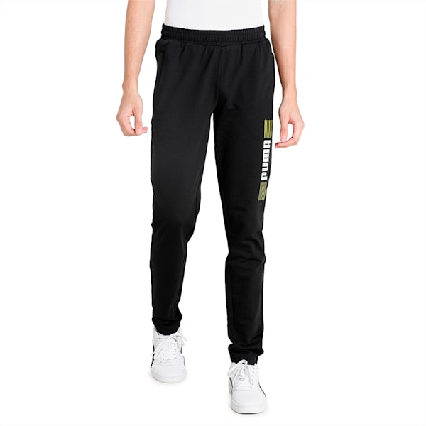Sports 1948 Men's Slim Fit Pants, Puma Black, extralarge-IND