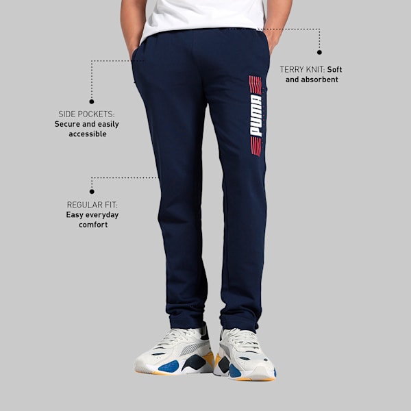 Sports 1948 Men's Slim Fit Pants, Peacoat, extralarge-IND