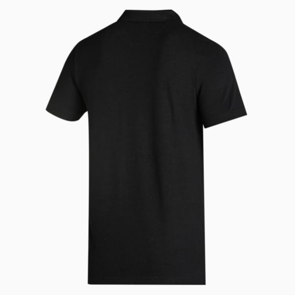 Graphic Men's Slim Fit Polo I, Puma Black, extralarge-IND