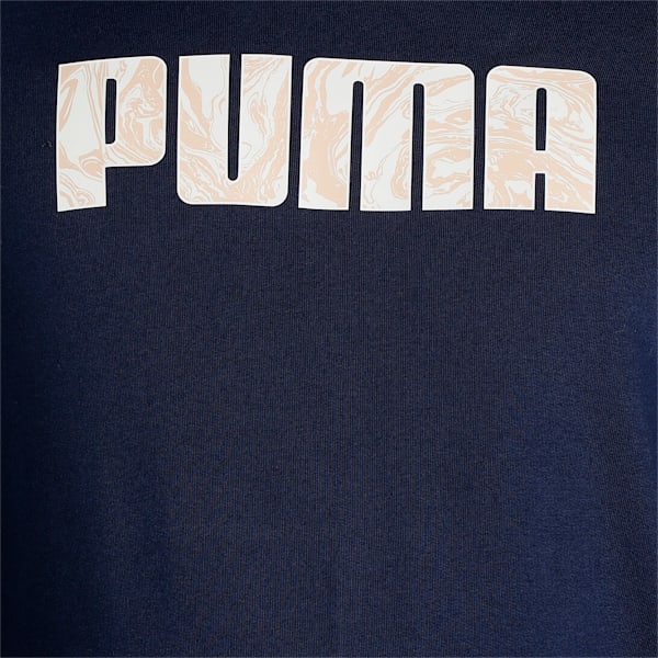 PUMA Graphic Men's Regular Fit Hoodie, Peacoat, extralarge-IND