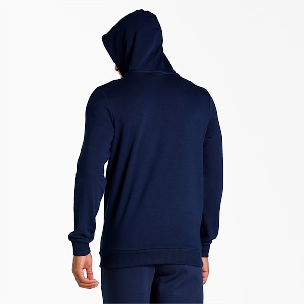 PUMA Graphic Men's Regular Fit Hoodie, Peacoat, extralarge-IND