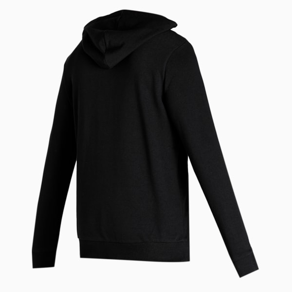 PUMA Full-Zip Men's Hooded Slim Fit Jacket, Puma Black, extralarge-IND