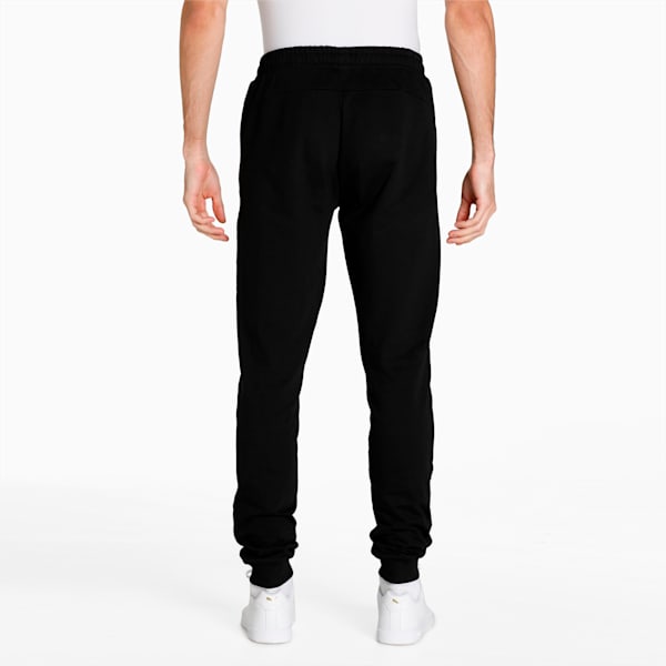 PUMA Graphic Men's Slim Fit Pants, Puma Black, extralarge-IND