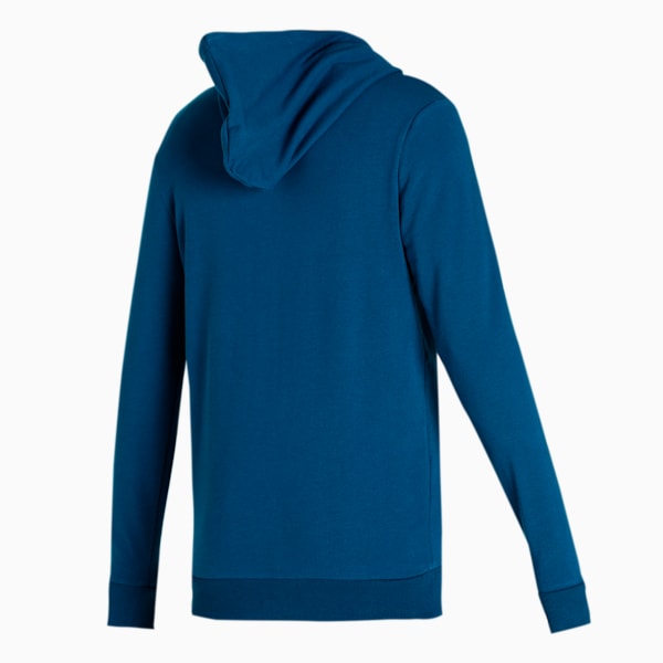 Graphic Men's Slim Fit Hoodie, Intense Blue, extralarge-IND
