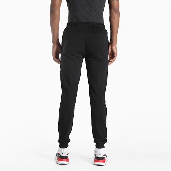 PUMA Graphic Men's Slim Fit Pants, Puma Black, extralarge-IND