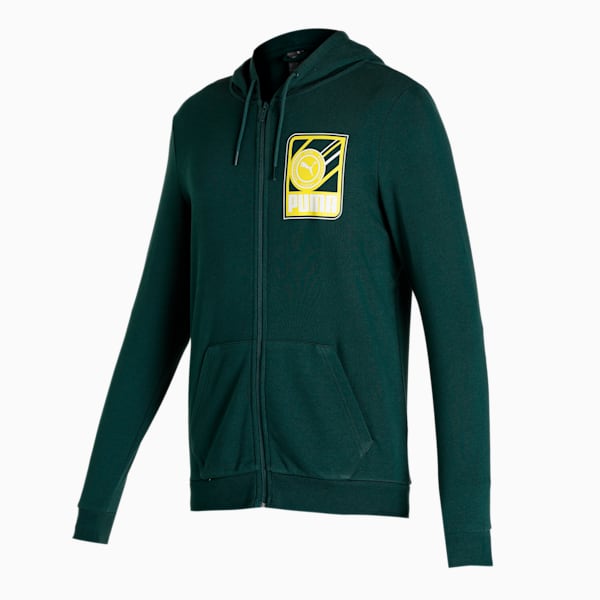 Men's Full-Zip IX Hoodie, Green Gables, extralarge-IND