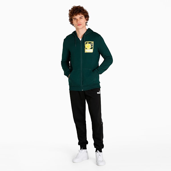 Men's Full-Zip IX Hoodie, Green Gables, extralarge-IND