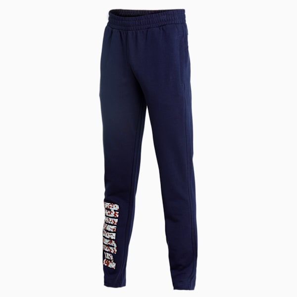 Graphic Men's Slim Fit Pants, Peacoat, extralarge-IND
