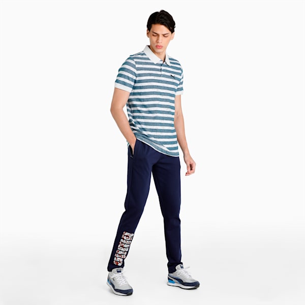 Graphic Men's Slim Fit Pants, Peacoat, extralarge-IND