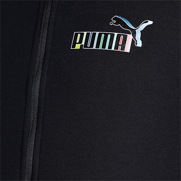 PUMA Graphic Men's Jacket, PUMA Black