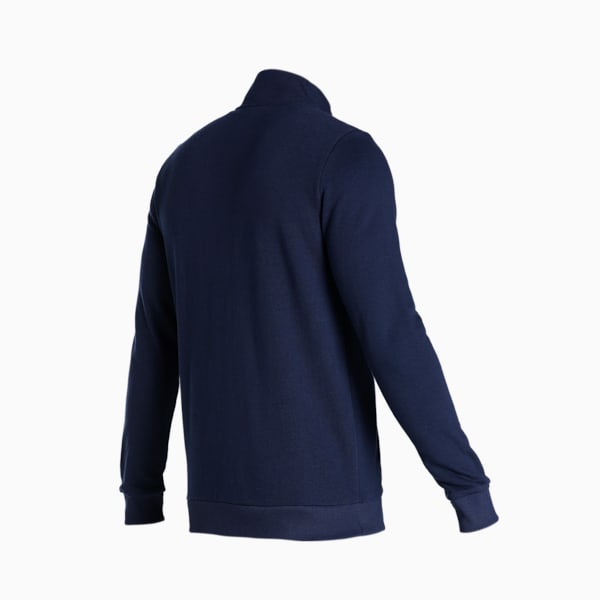 Graphic Men's Slim Fit Jacket, Peacoat, extralarge-IND