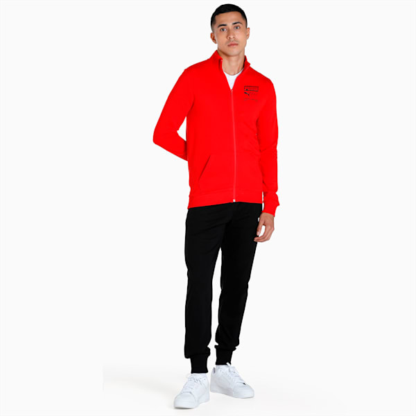 Graphic Men's Jacket, High Risk Red