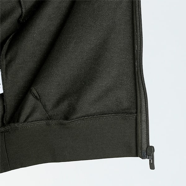 Men's Slim Fit Sweat Jacket, Forest Night, extralarge-IND