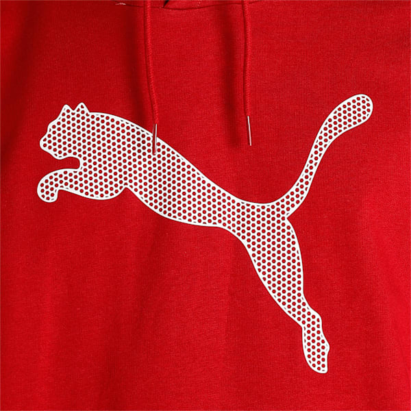 PUMA Men's Regular Fit Hoodie, Rhubarb, extralarge-IND