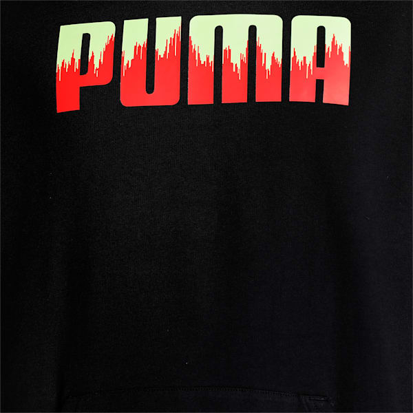 Men's Regular Fit Hoodie, Puma Black, extralarge-IND