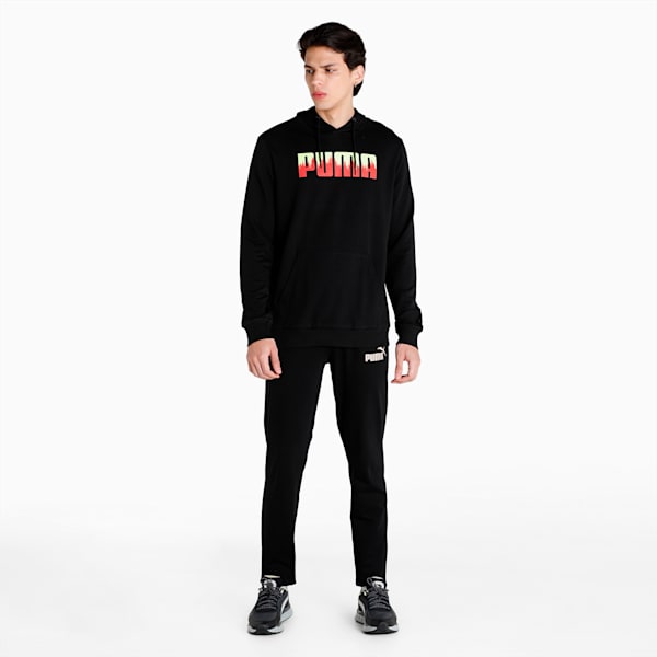 Men's Regular Fit Hoodie, Puma Black, extralarge-IND