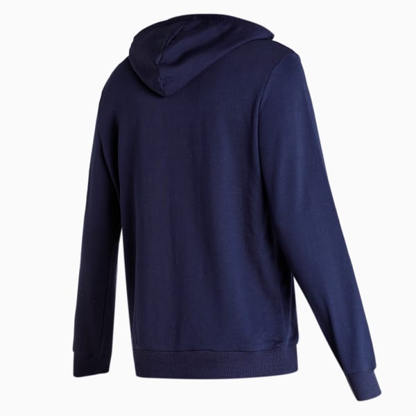 Men's Regular Fit Hoodie, Peacoat, extralarge-IND