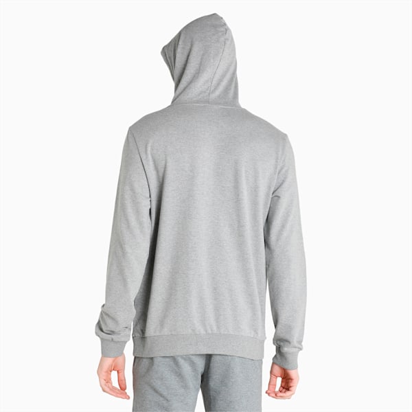 Men's Regular Fit Hoodie, Medium Gray Heather, extralarge-IND