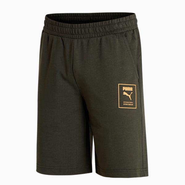 Men's Shorts, Forest Night, extralarge-IND
