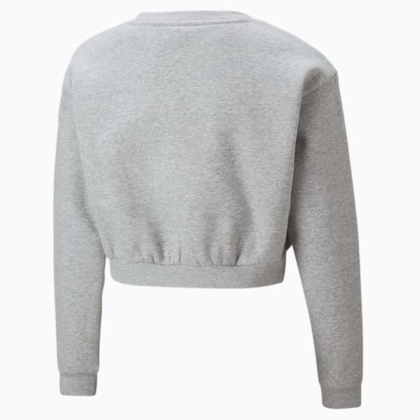 Classics GRL Crew Neck Sweatshirt, Light Gray Heather, extralarge