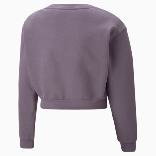 Classics Girl's Sweatshirt, Purple Charcoal, extralarge-IND