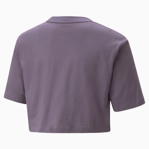 Classics GRL Tee Youth, Purple Charcoal