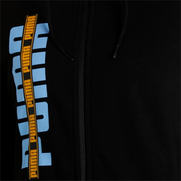 Graphic Women's Regular Fit Hoodie, Puma Black, extralarge-IND