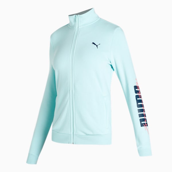 Graphic Women's Regular Fit Jacket, Eggshell Blue, extralarge-IND