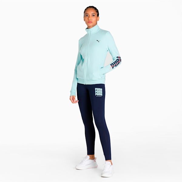 Graphic Women's Regular Fit Jacket, Eggshell Blue, extralarge-IND