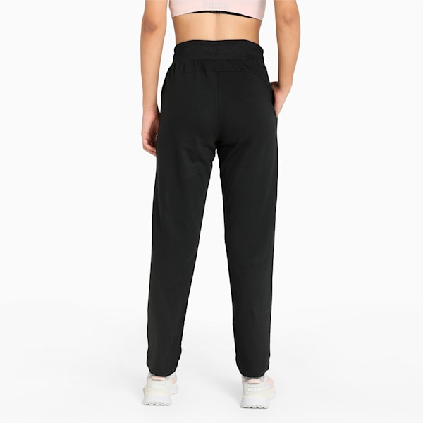 Graphic Women's Regular Fit Pants, Puma Black, extralarge-IND
