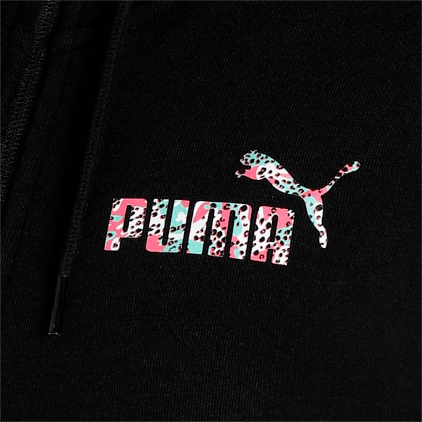 Women's Regular Fit Full Zip Hoodie, Puma Black, extralarge-IND