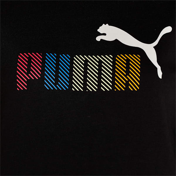 PUMA Graphic Crew Women's Regular Fit Sweat Shirt, Puma Black, extralarge-IND