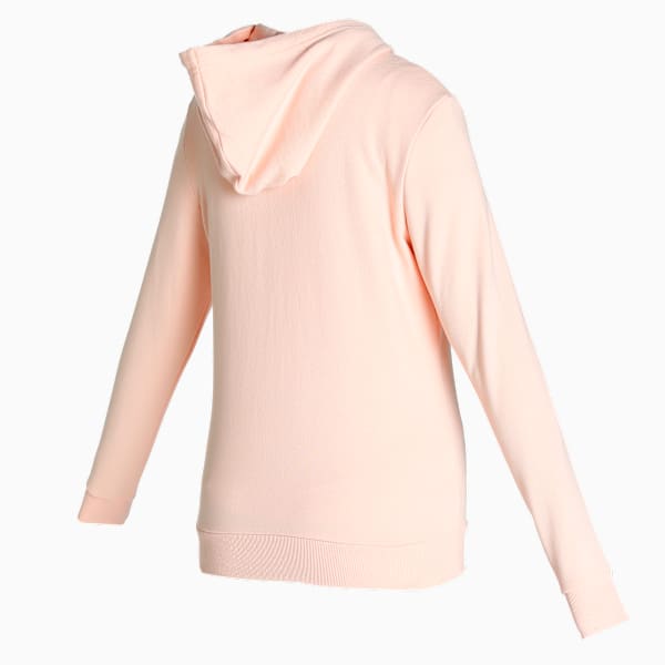 Women's Regular Fit Hooded Jacket, Peach Parfait, extralarge-IND