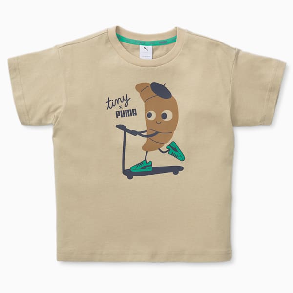 Camiseta PUMA x TINY COTTONS para niños pequeños, Safari