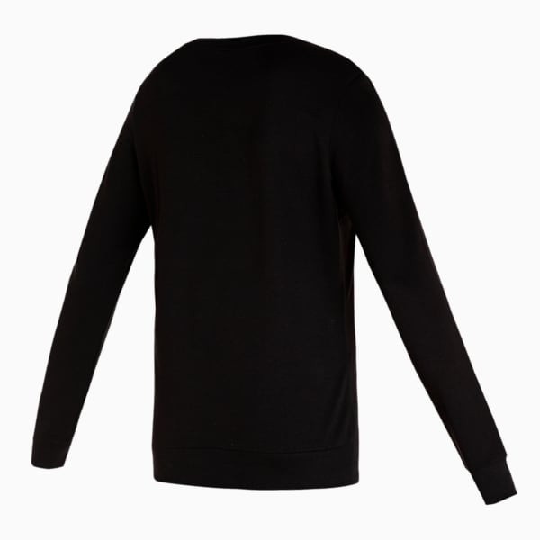 Graphic Crew Women's Regular Fit Sweat Shirt, Puma Black, extralarge-IND