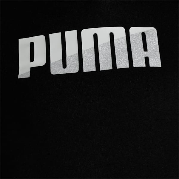 Graphic Women's Regular Fit Hoodie, Puma Black, extralarge-IND
