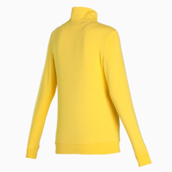PUMA Women's Regular Fit Jacket, Super Lemon, extralarge-IND
