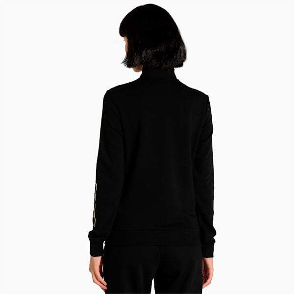 PUMA Women's Regular Fit Jacket, Puma Black, extralarge-IND