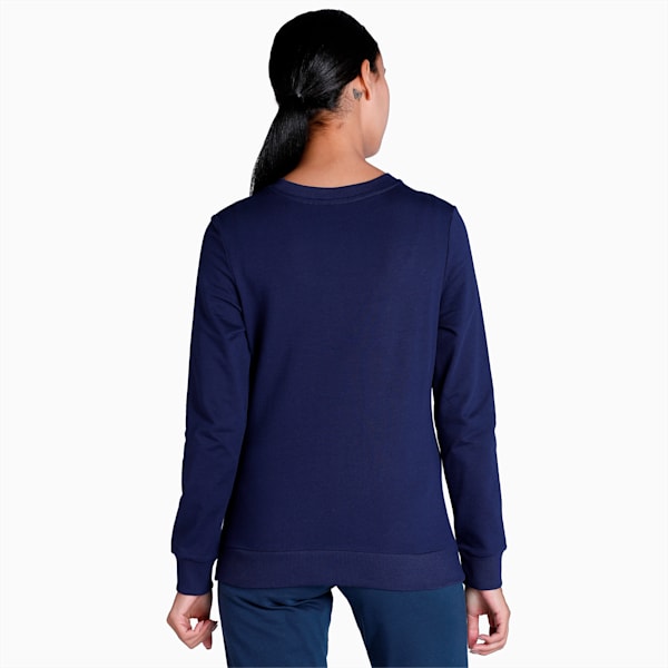 Graphic Women's Regular Fit Sweatshirt, Peacoat, extralarge-IND
